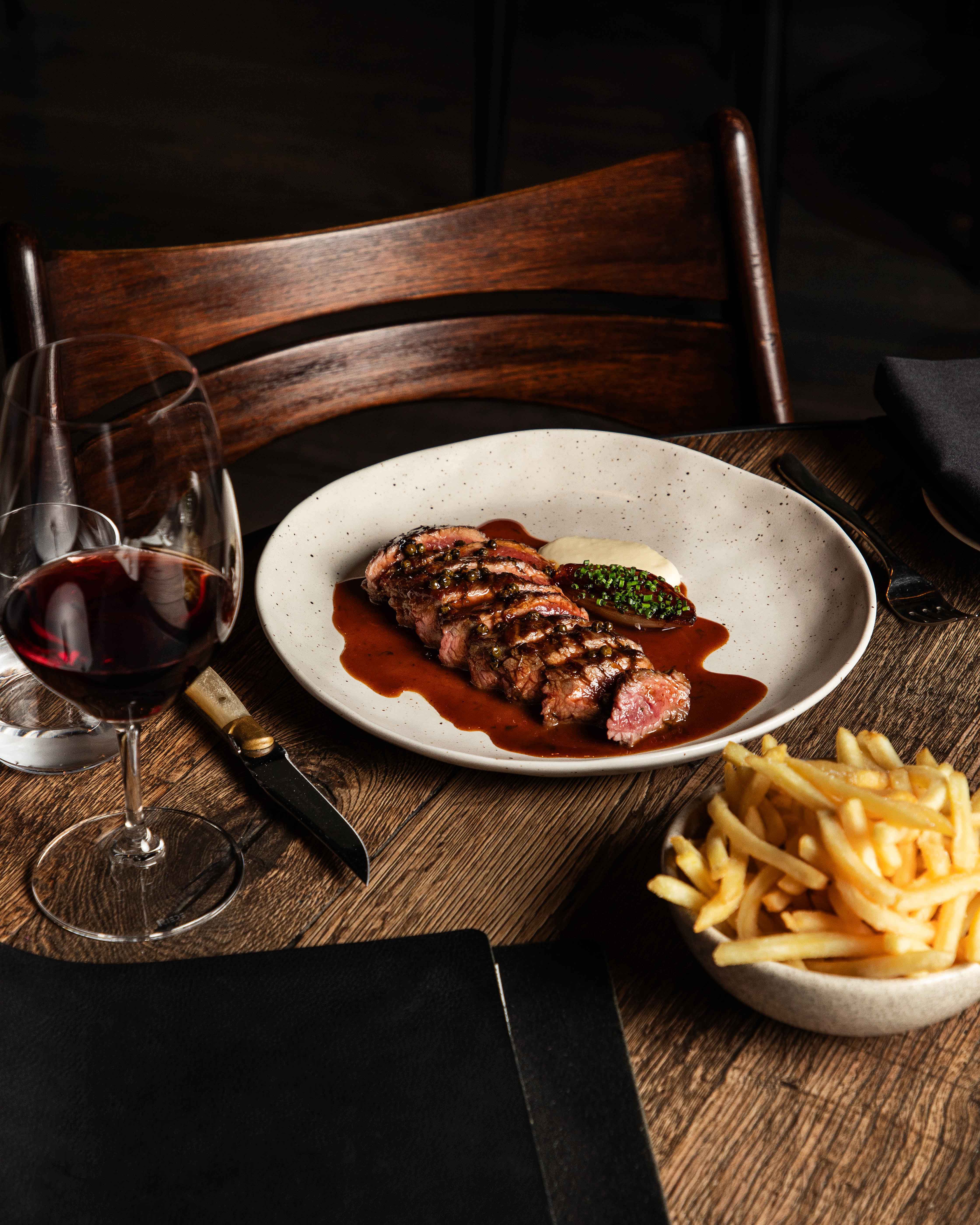 Steak at Smith St Hotel, image credit Alex Squadrito