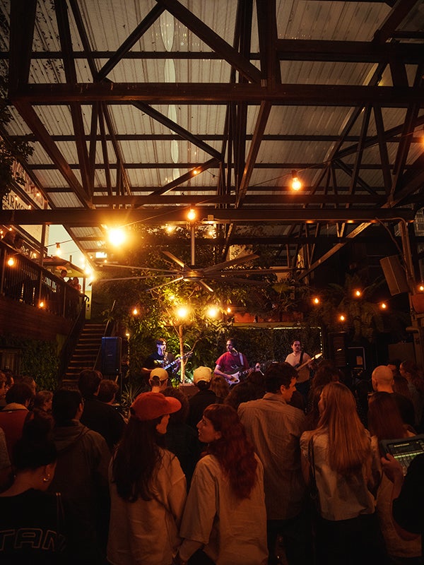 Positive Spin at The Triffid, image credit James Latter
