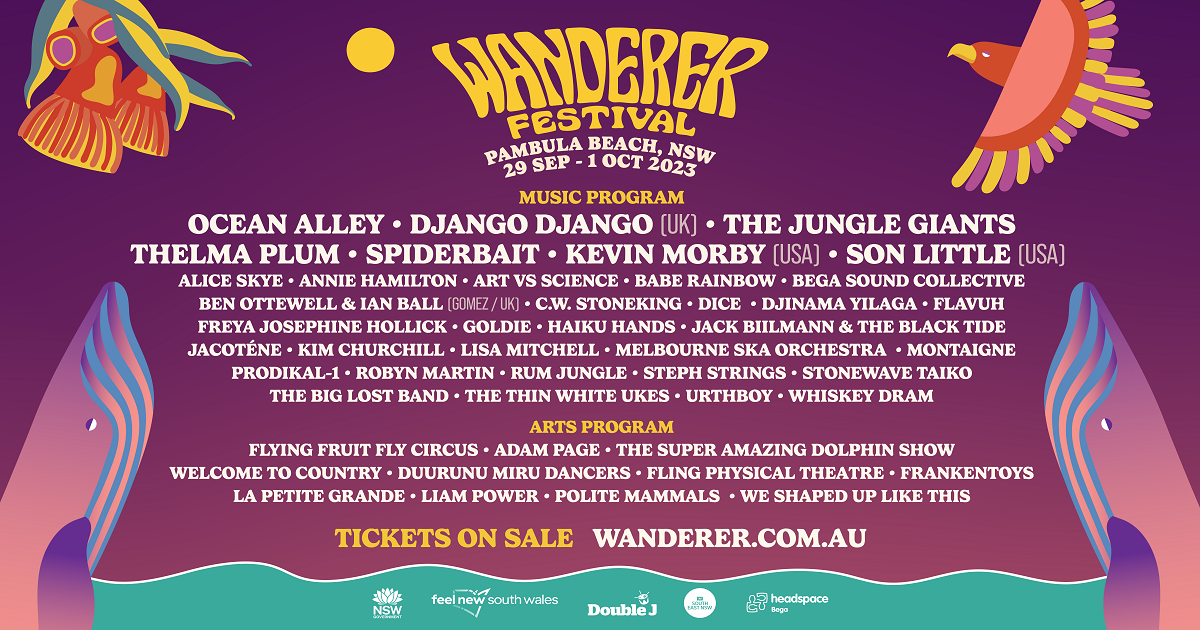Wanderer Festival Returns To Pambula Beach For 2023 With A Stellar Lineup