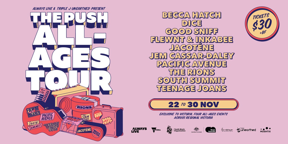 The Push All-Ages Tour Hits Regional Victoria This November! 