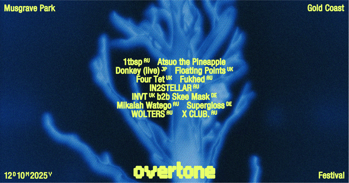 Overtone Festival Debuts On The Gold Coast This Spring With A Cutting-Edge Electronic Lineup!