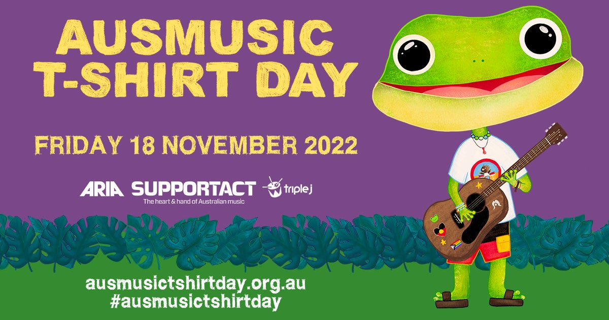 AusMusic T-Shirt Day Is This Week! Here's What You Need To Know