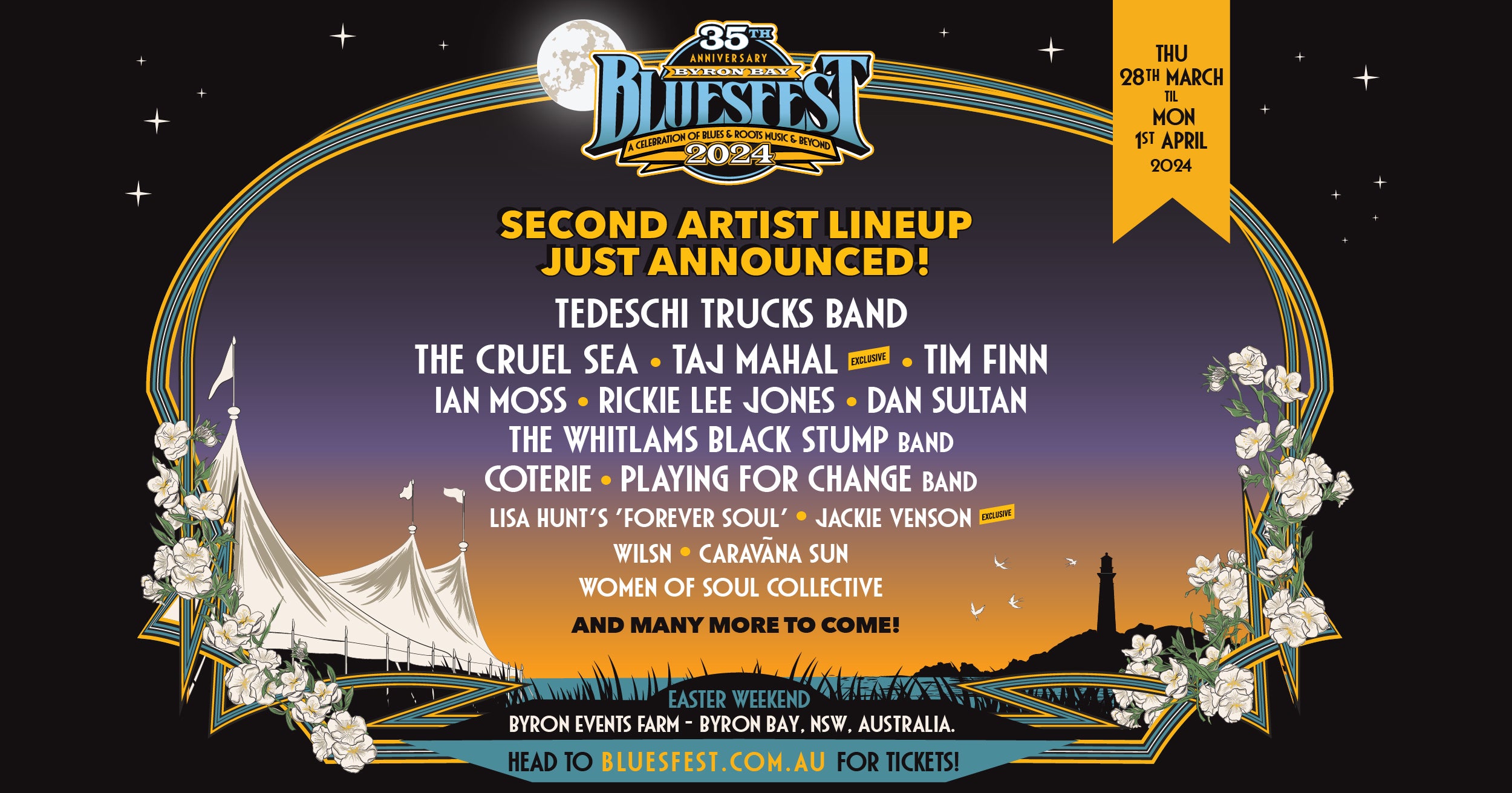 The Second Artist Announcement For Bluesfest 2024 Has Landed 