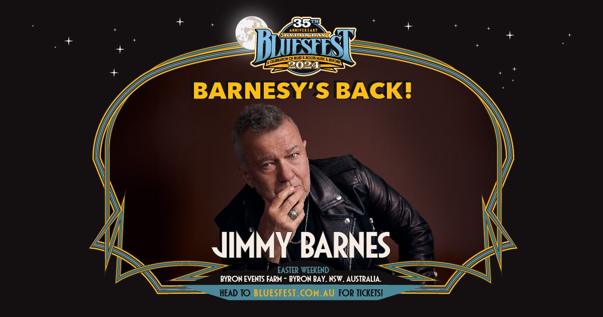 Barnesy’s Back And Heading Straight For Bluesfest 2024!