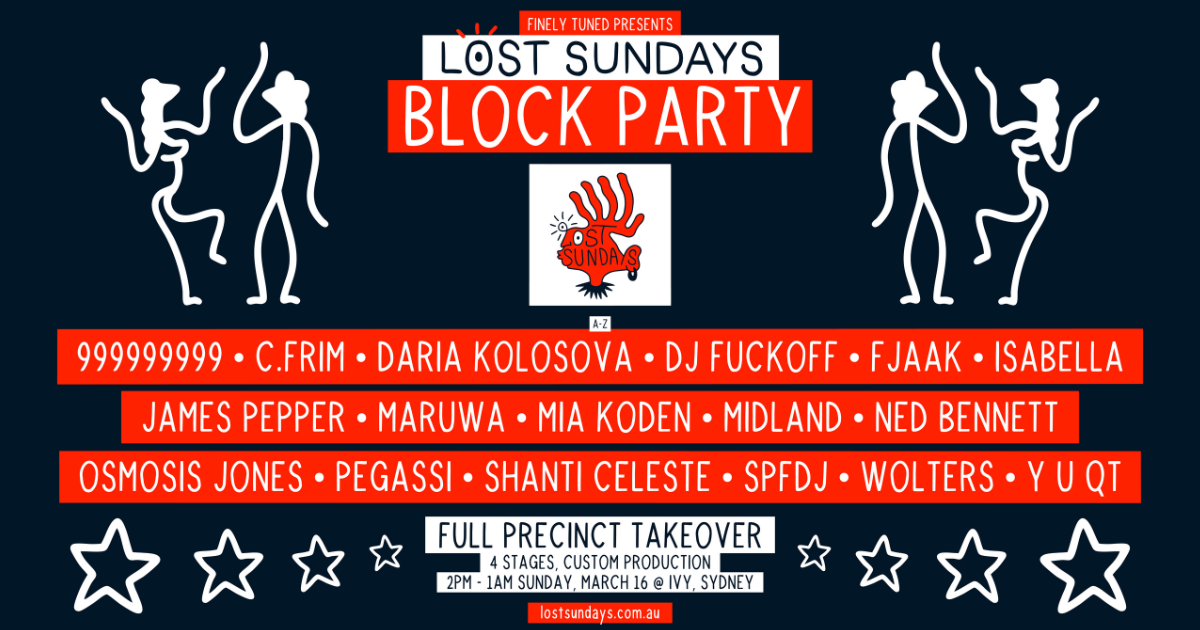 The Lost Sundays Block Party Is Back For Another Round This March!