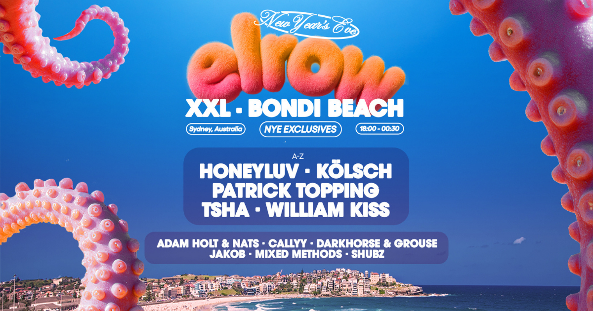 Elrow Bondi Beach XXL Brings The Heat This New Year’s Eve With Honeyluv, Patrick Topping & More!