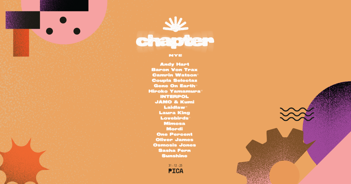 Chapter NYE Reveals Stellar Lineup for Debut Melbourne Festival