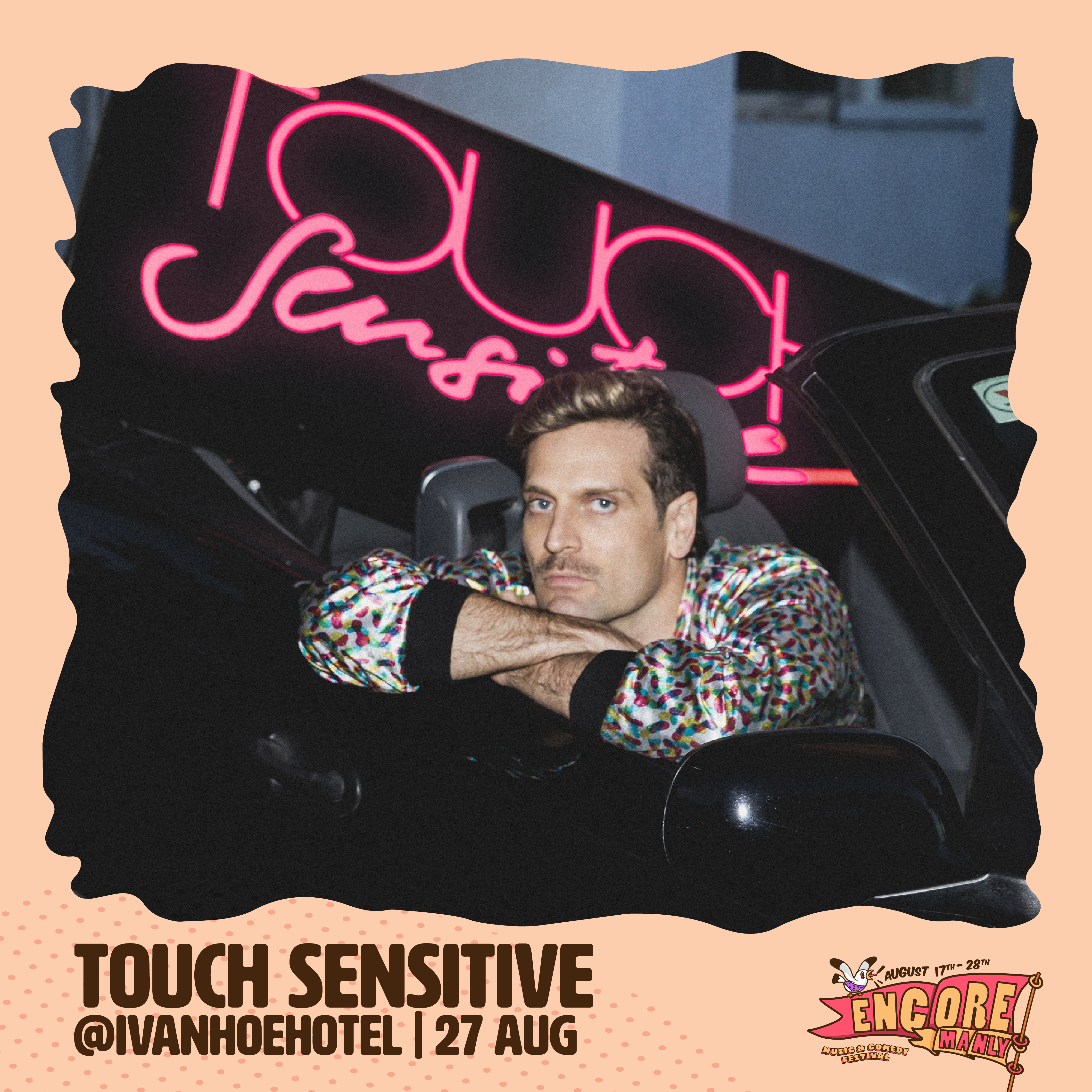 Touch Sensitive, Little Fritter + Chase Zera | Encore Manly