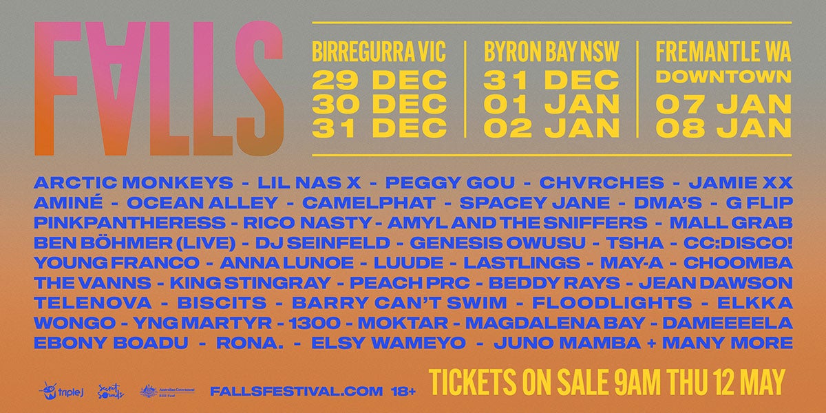 Falls Tickets On Sale Now!