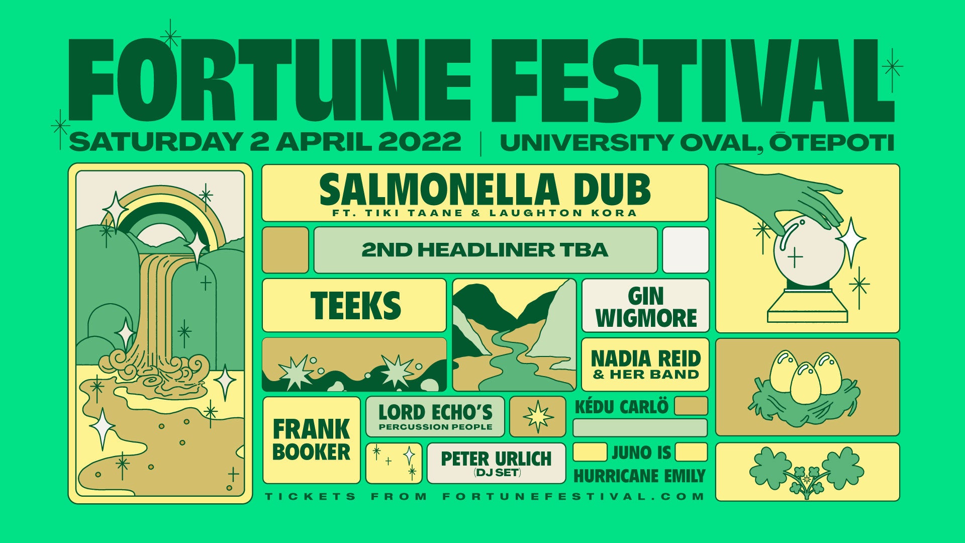 Fortune Festival Is Coming To Dunedin With Salmonella Dub, Teeks, Gin Wigmore And More