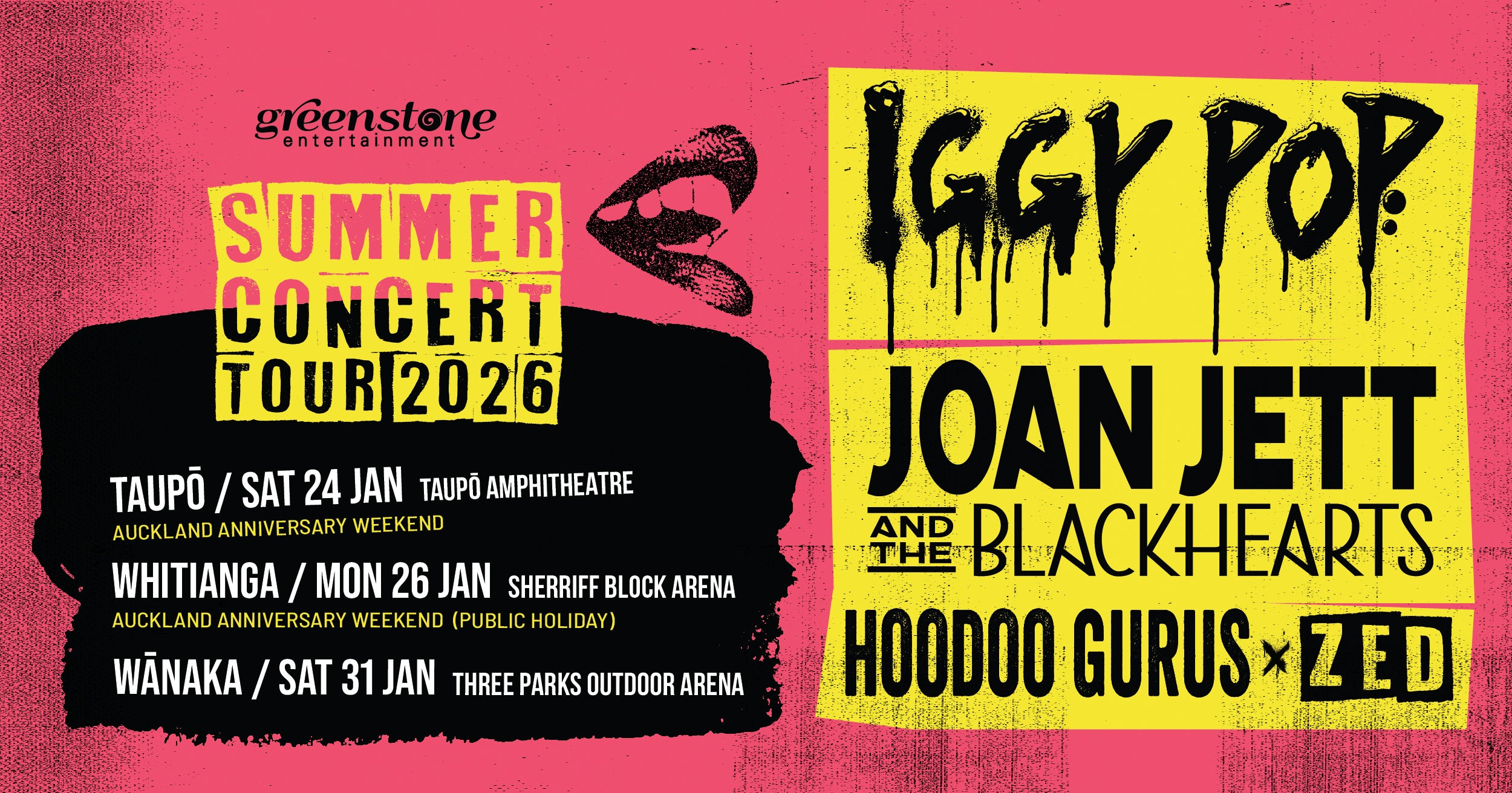 Greenstone Entertainment Announces Rockin' Lineup For 2026 Summer Concert Tour