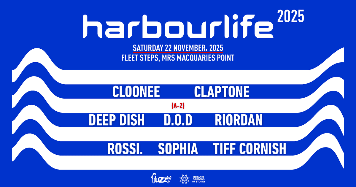 The Harbourlife 2025 Lineup Has Touched Down And It's A Scorcher