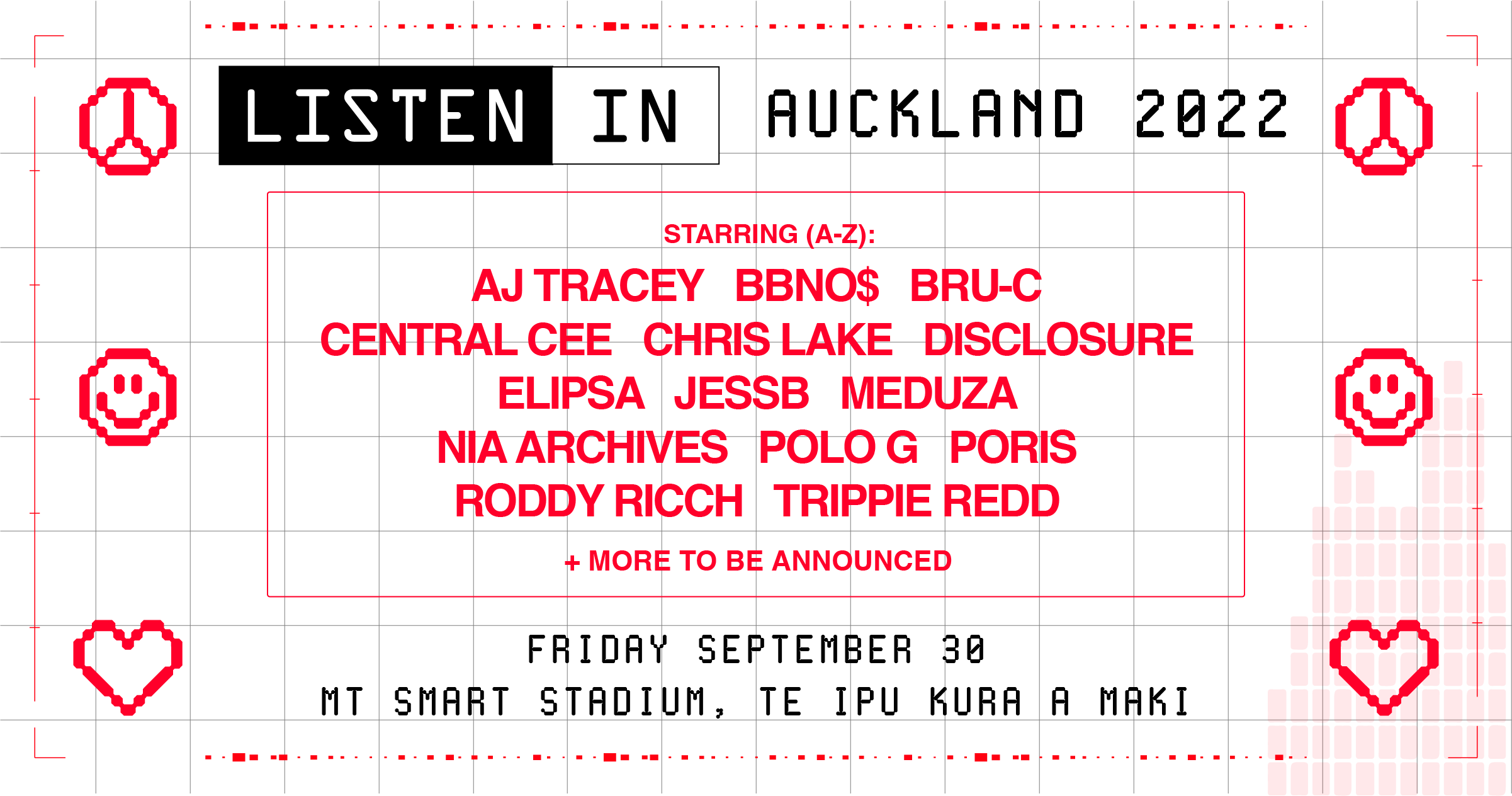 Listen In Auckland Returns With A Stellar Lineup For 2022