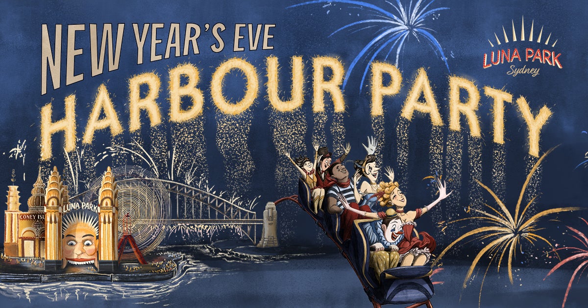 Get Ready To Kick Off 2024 With Harbour Party NYE At Luna Park Sydney