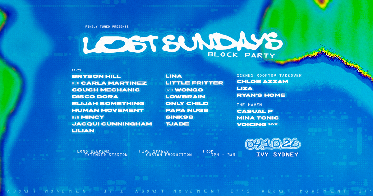 Lost Sundays Block Party Is Back For The October Long Weekend