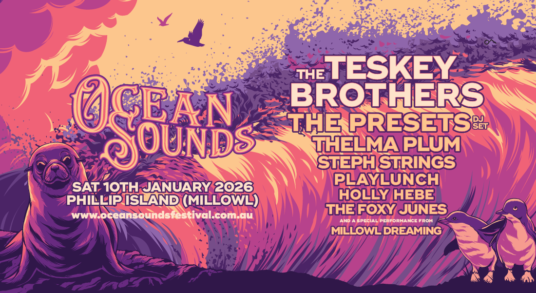 The Ocean Sounds 2026 Lineup Has Landed And Boy, Is It A Goodie! 