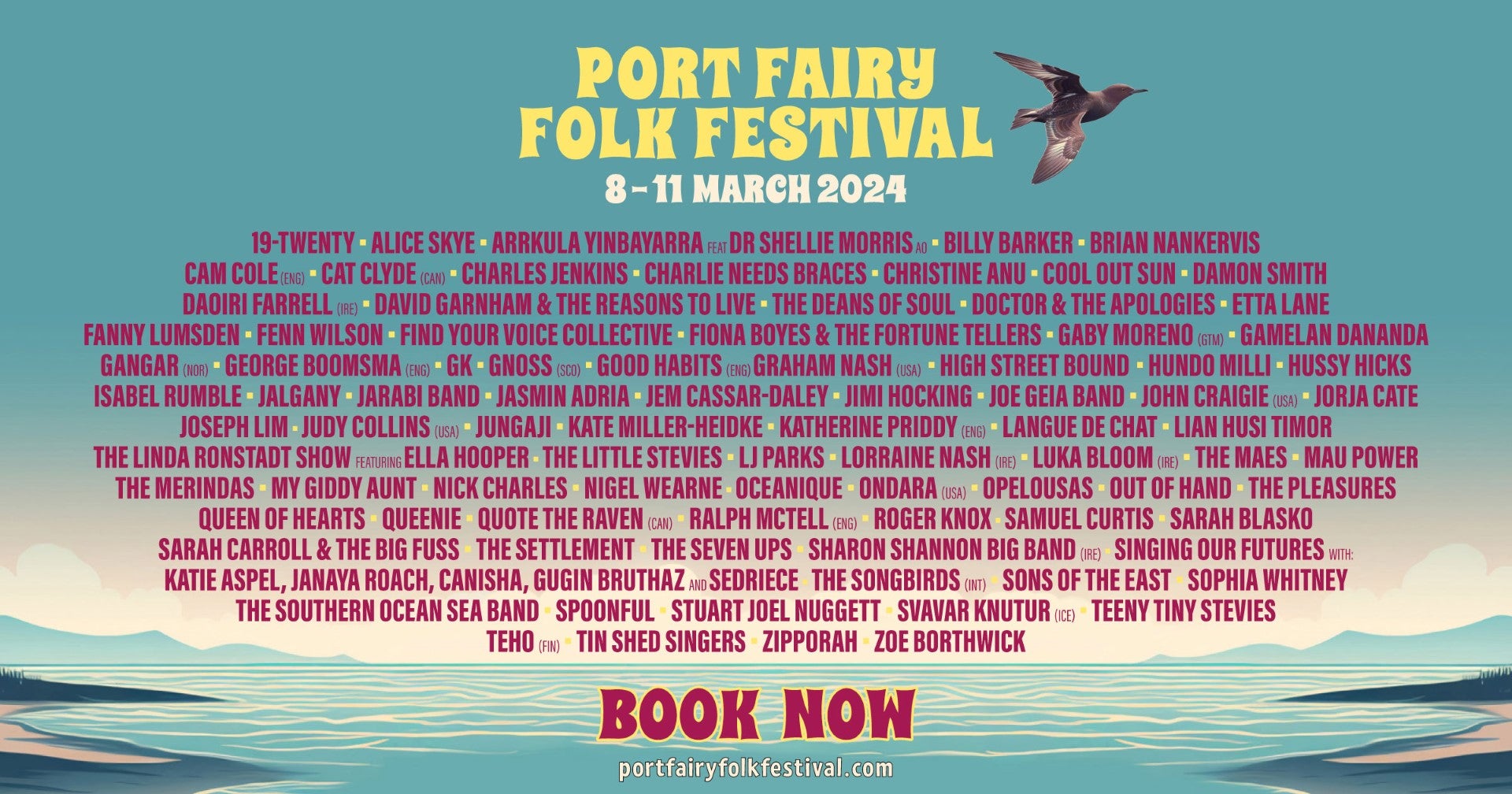 The Full Lineup For Port Fairy Folk Festival Is Here!