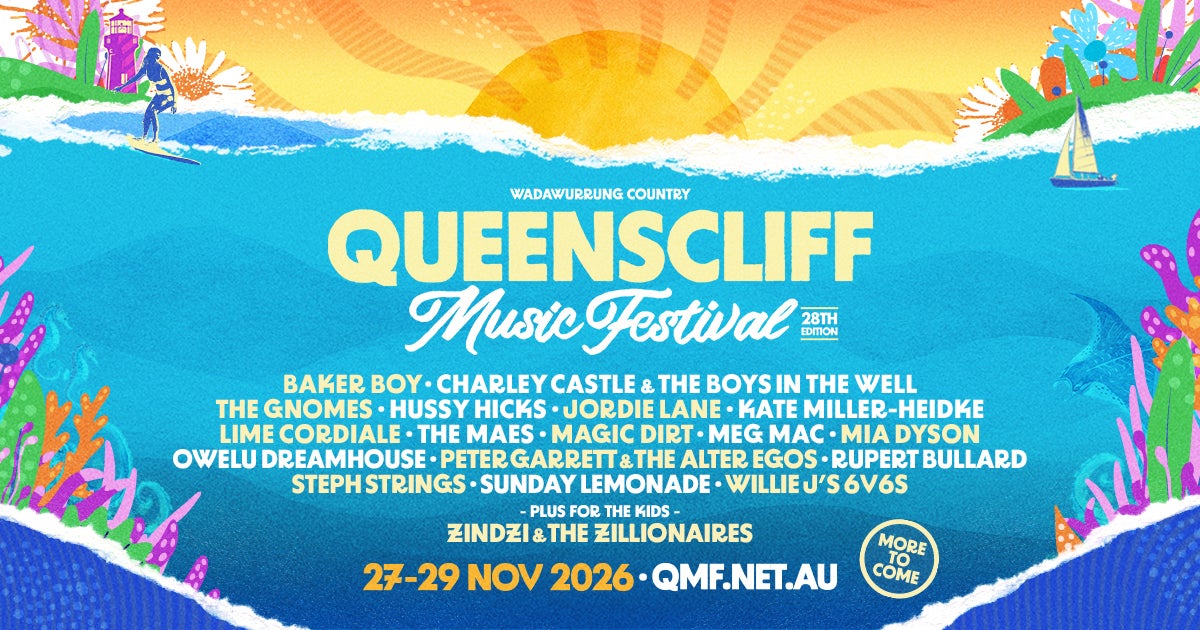 Queenscliff Music Festival Returns In 2026 With Baker Boy, Lime Cordiale & More!