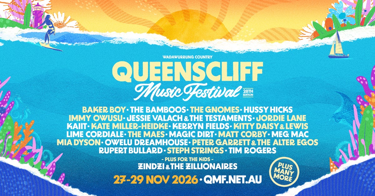 Queenscliff Music Festival Just Dropped Their Second Round Of Artists For 2026!