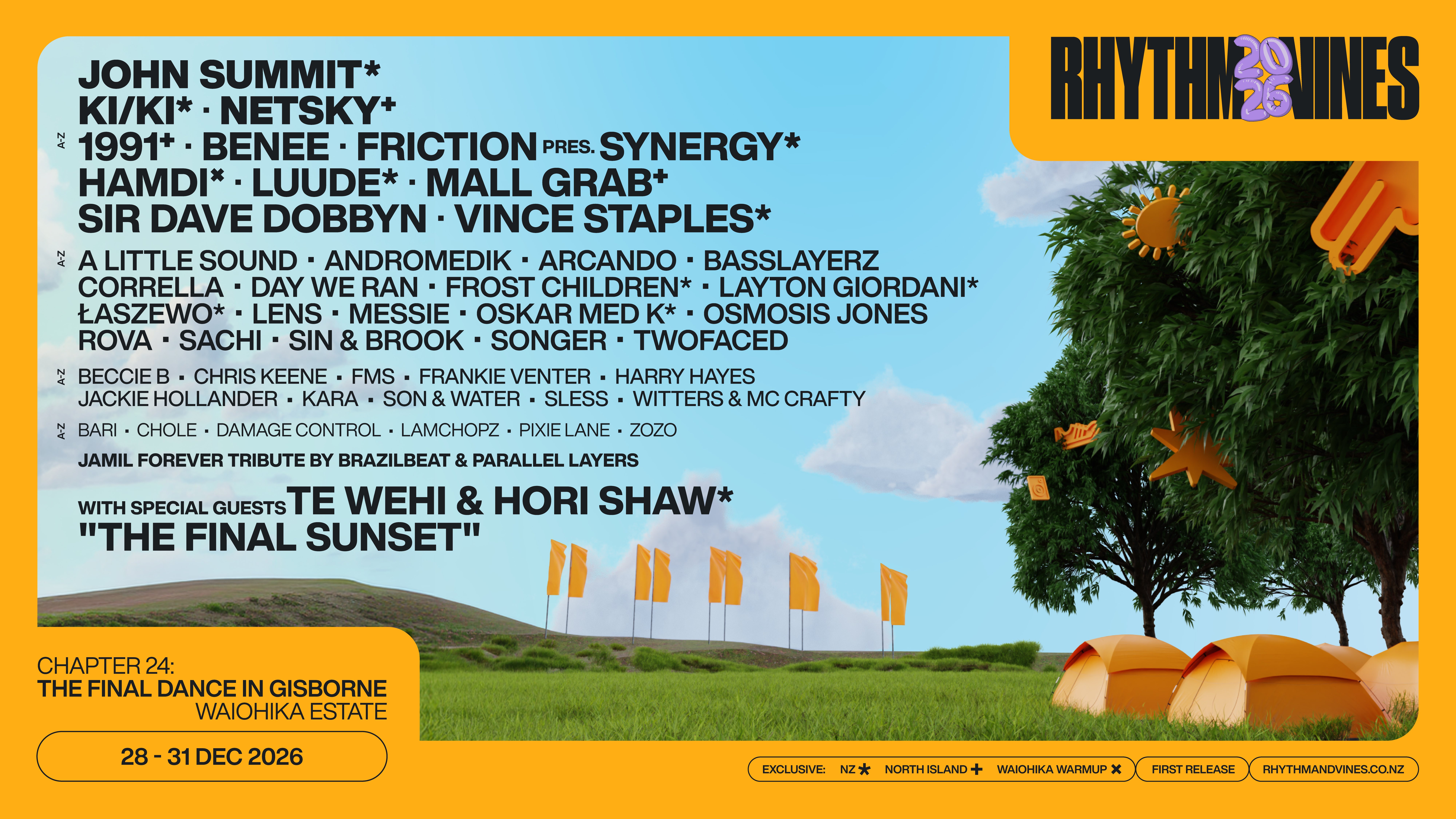 Rhythm And Vines Returns In 2026 With John Summit, KI/KI & More!