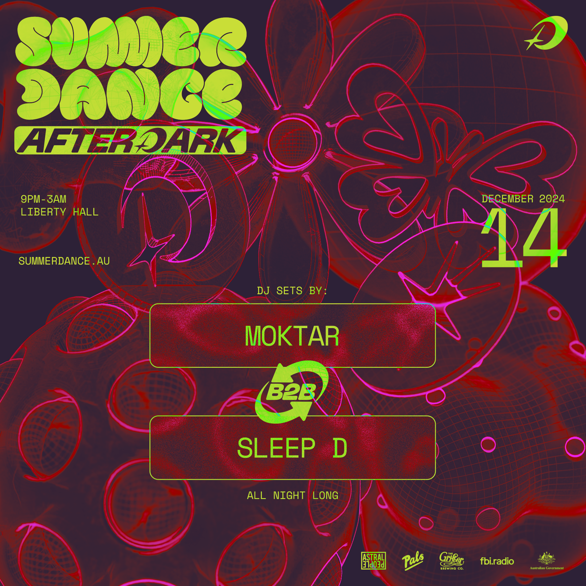 Summer Dance AFTER DARK w/ moktar B2B Sleep D [All Night Long]