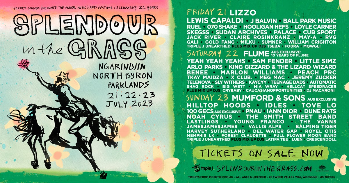 Here’s Your Full Splendour In The Grass 2023 Lineup!
