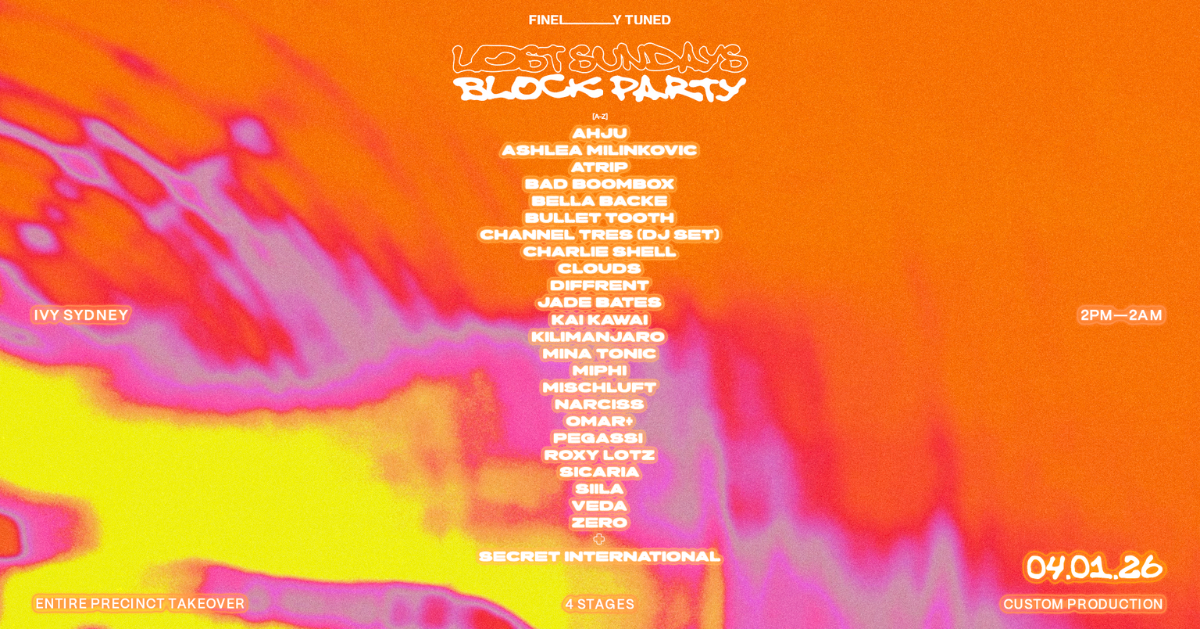 The First Lost Sundays Block Party For 2026 Is Coming In Hot!