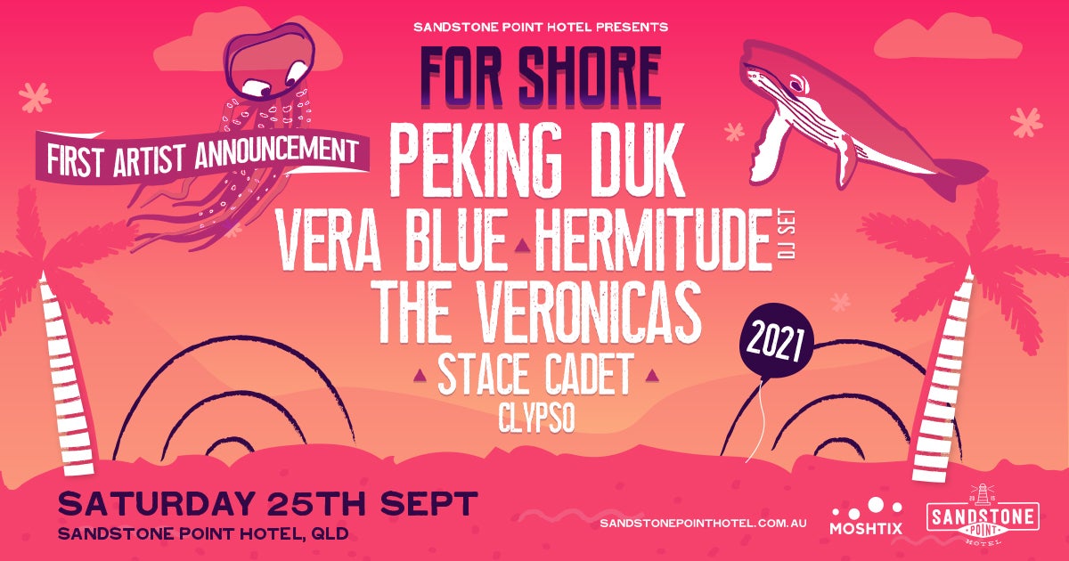 Peking Duk, Vera Blue, Hermitude And More Announced For 2021 Edition Of For Shore Festival