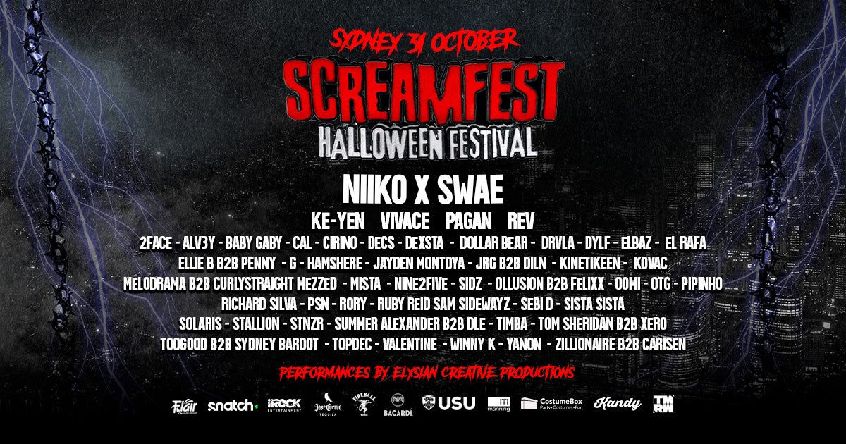 Screamfest Is Bringing Halloween Chaos To Sydney & Wollongong!