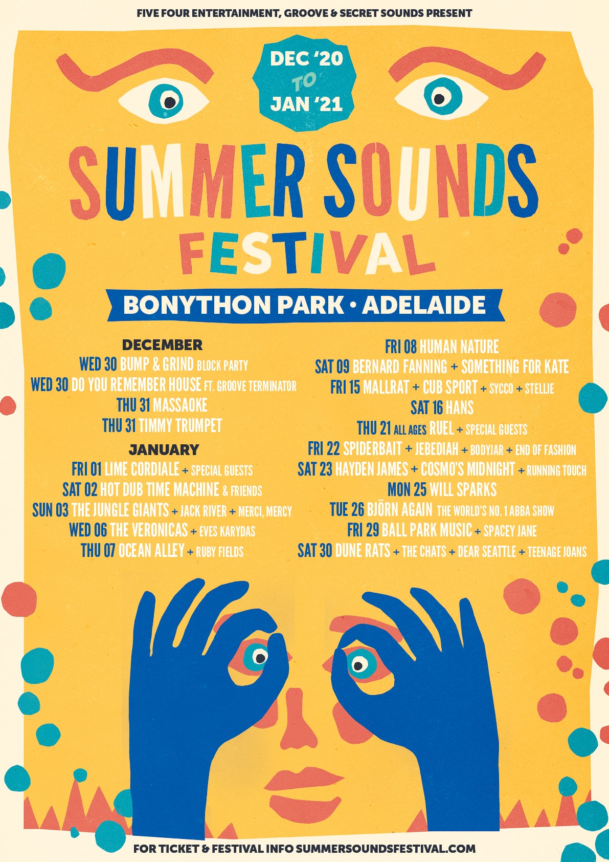 Summer Sounds Festival Lineup 2021