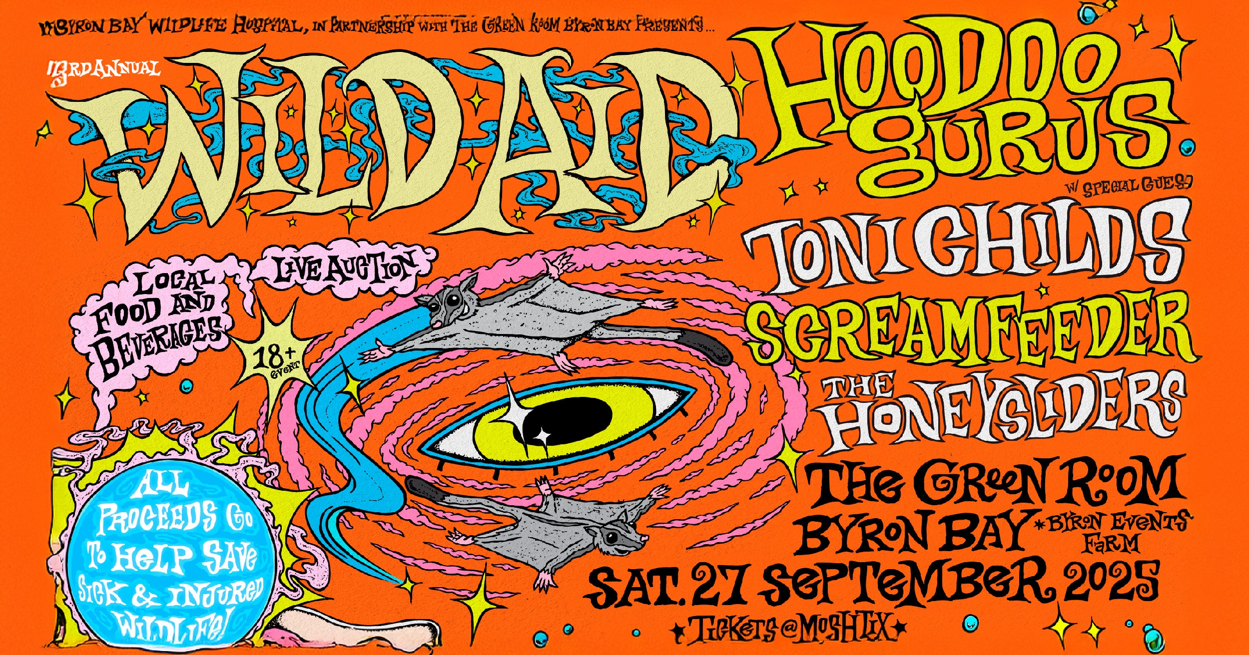 The Hoodoo Gurus Are Set To Headline WILDAID Benefit Concert In Byron Bay!