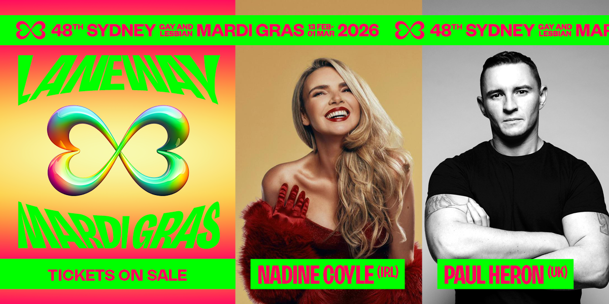 Mardi Gras’ Epic After Party Laneway Just Dropped A Spicy Lineup!