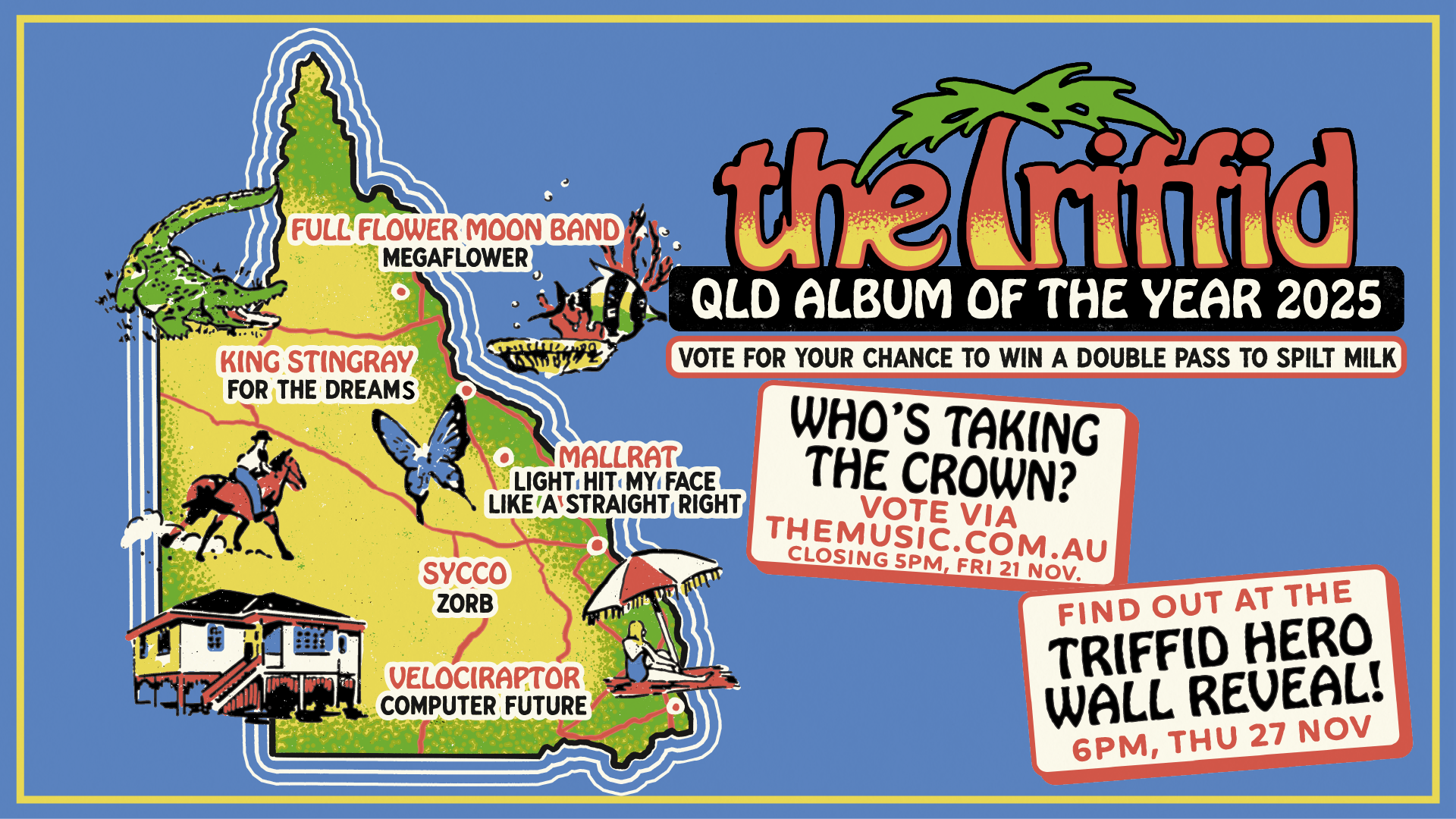 The Triffid Announces 2025 QLD Album Of The Year Nominees