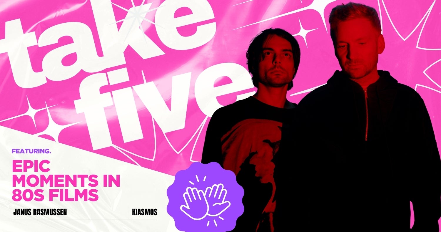 Take Five: Kiasmos’ Top Five Epic Moments In 80s Films!