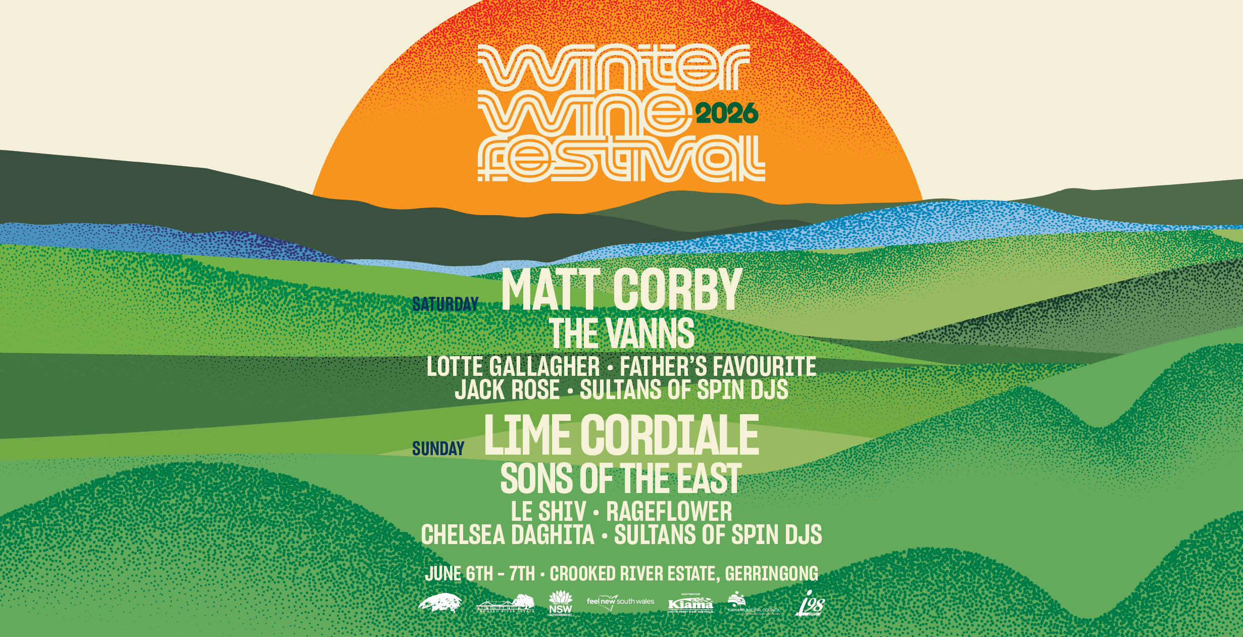 Winter Wine Festival Returns In 2026 With Matt Corby, Lime Cordiale & More!