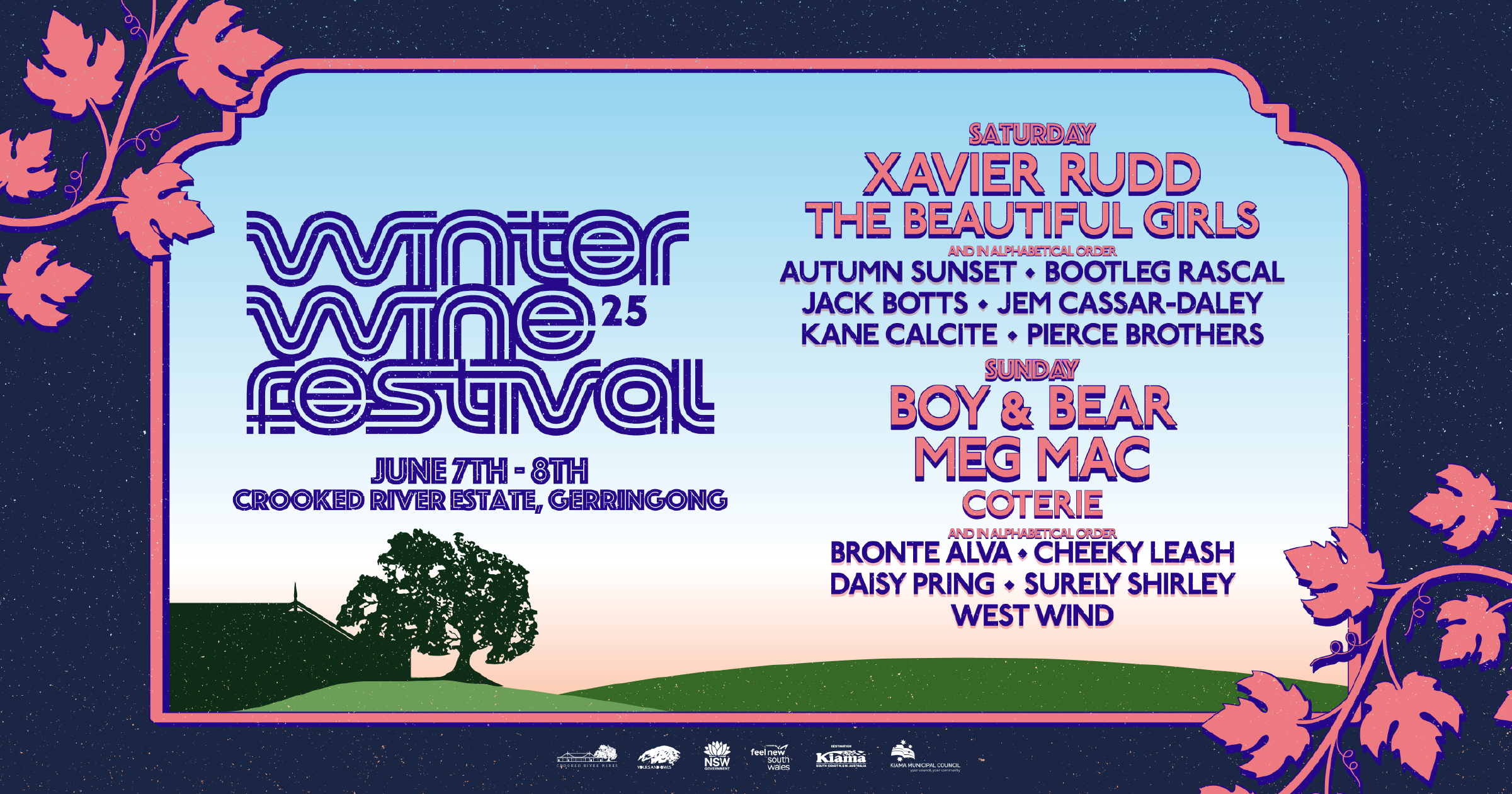 Winter Wine Festival Takes Over Gerringong This June With Xavier Rudd, Boy & Bear And More