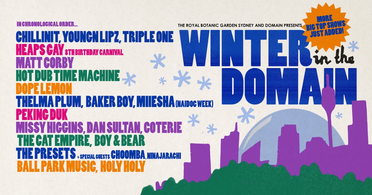 Warm Up With Some Fire Concerts At Sydney's New Festival 'Winter In The Domain'