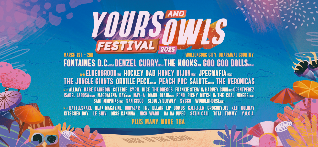 Celebrate 10 Years Of Yours & Owls Festival With Fontaines D.C., Denzel Curry and more