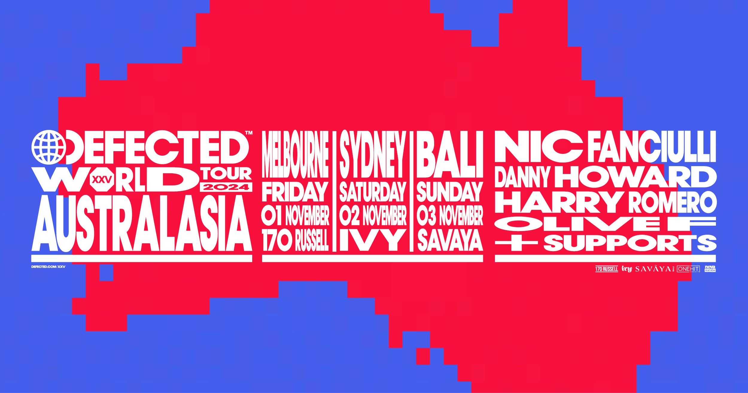 The Defected Australia 2024 Lineup Is Coming In Hot!