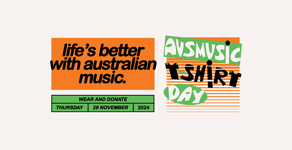 Get Your Tees Ready for Ausmusic T-Shirt Day!