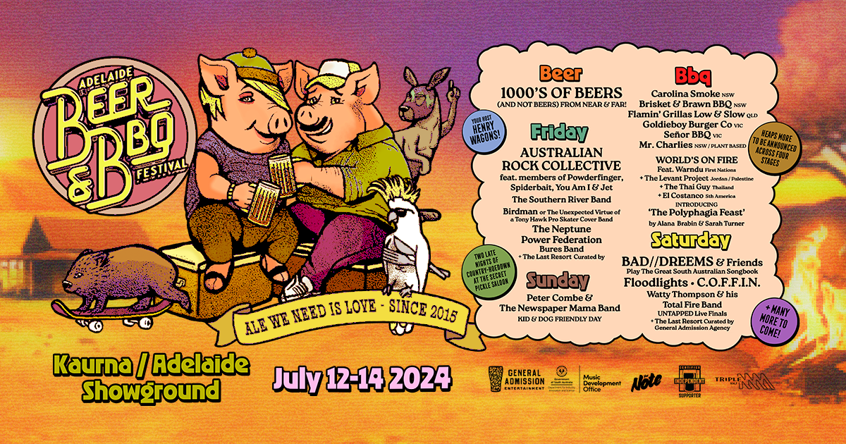 The Adelaide Beer & BBQ Festival Is Back For 2024!