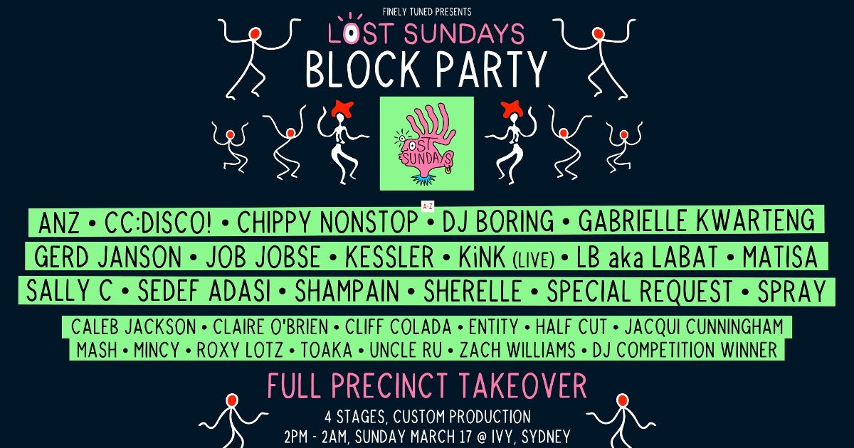 Lost Sundays Block Party: Four Stages, Two Dozen Artists And A Full Precinct Takeover At Ivy