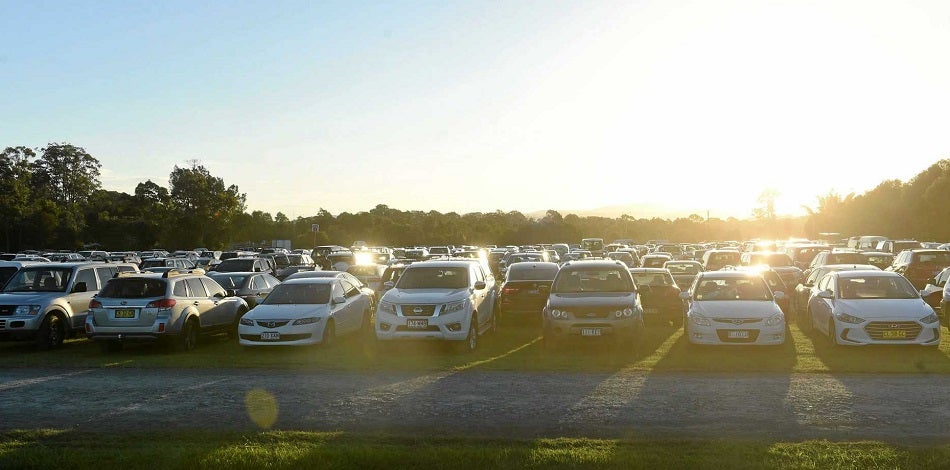 Parking at Bluesfest 