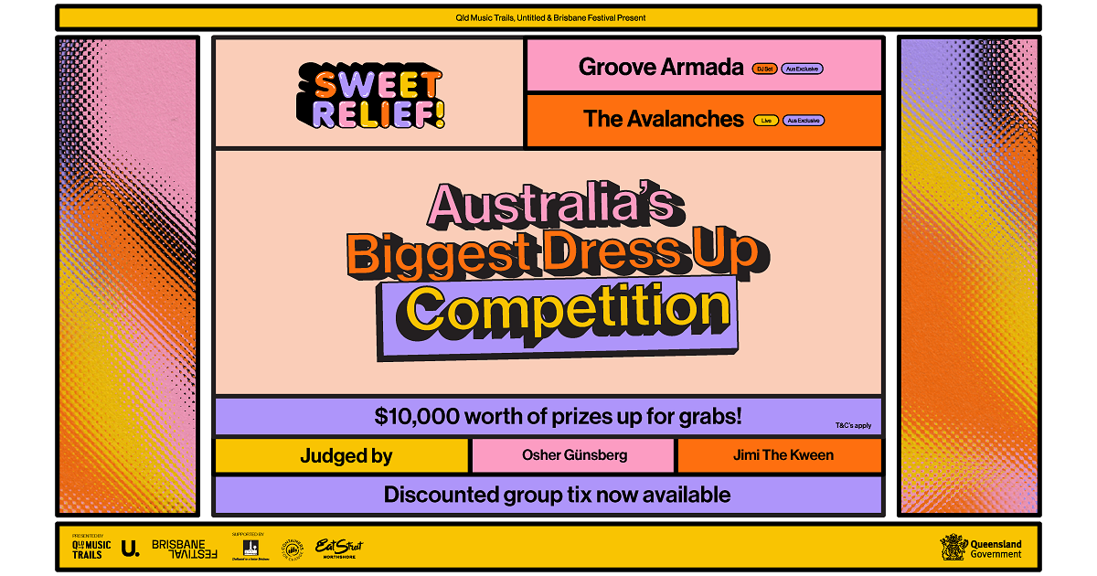 Sweet Relief! Brisbane’s Newest Party And Dress Up Contest Is Here