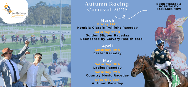 Calvary Health Care Kogarah Race Day- Saturday 22nd March 2025