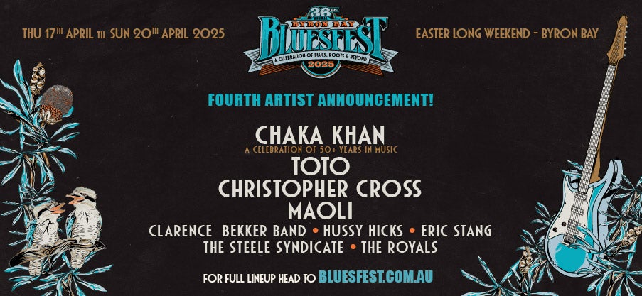 Byron Bay Bluesfest 2025