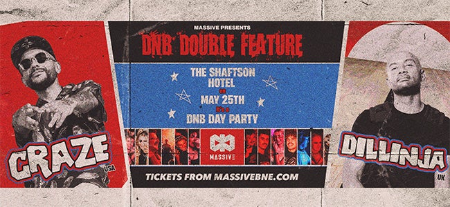 DnB Double Header ft. Dillinja (UK) + DJ Craze (USA)