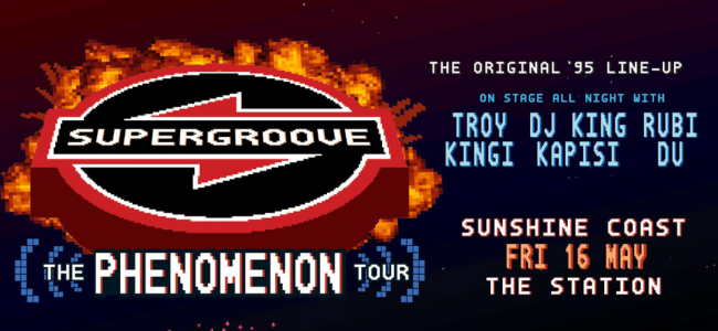 Supergroove: The Phenomenon Tour w/ Special Guests Troy Kingi, DJ King Kapisi and Rubi Du