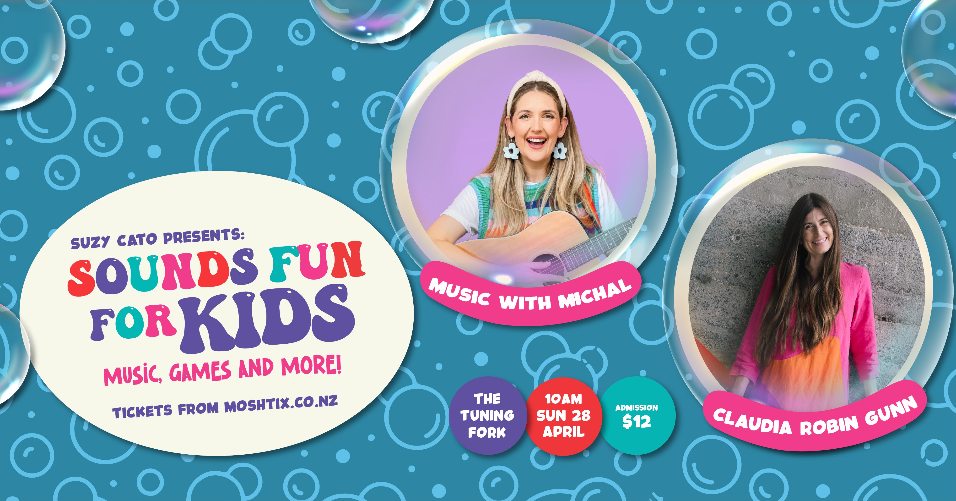 Sounds Fun For Kids | Music with Michal and Claudia Robin Gunn