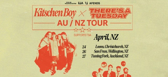 Kitschen Boy x There's A Tuesday Co-Headline AU/NZ Tour